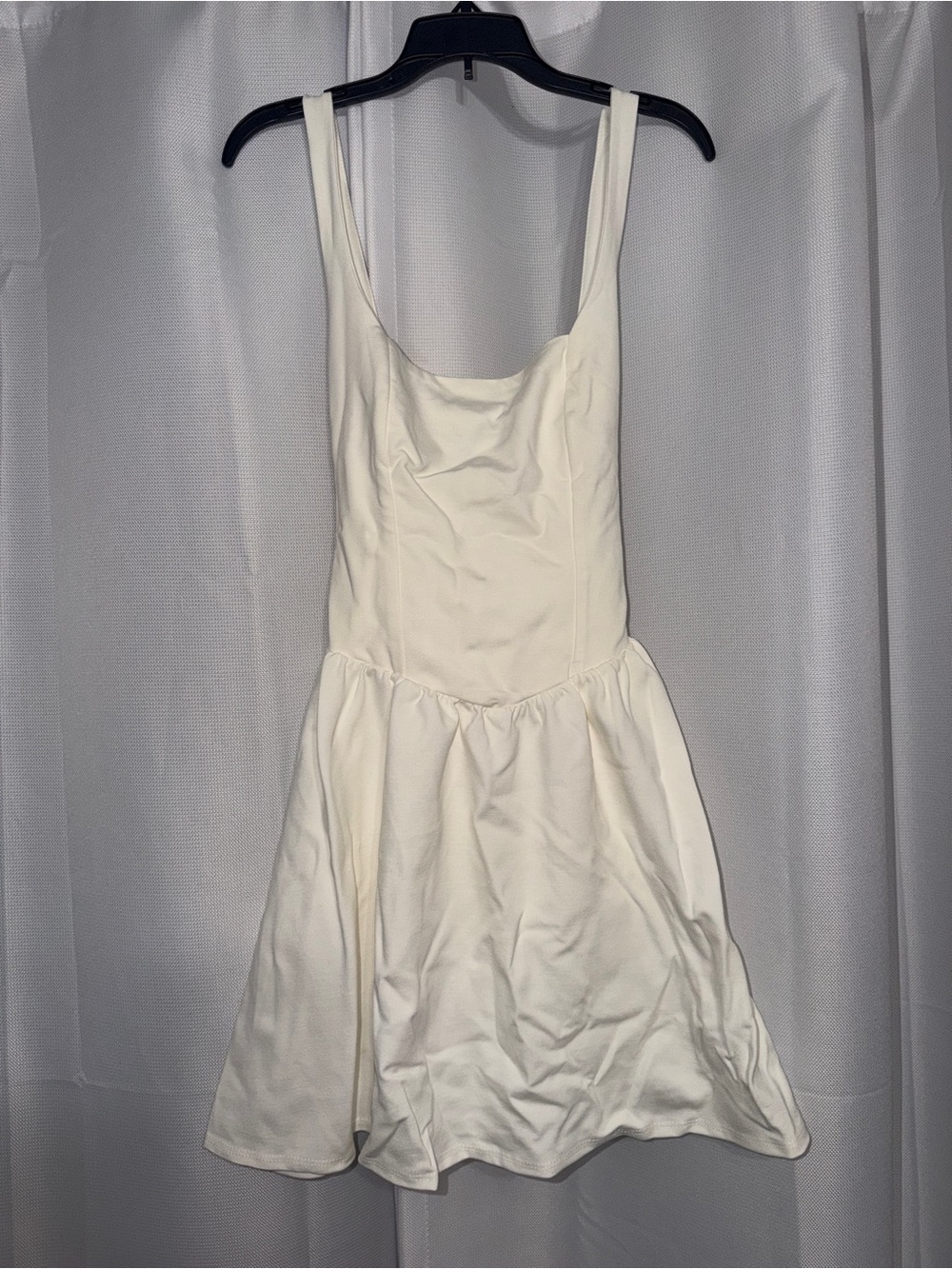 Altar’d State Adele Mini Dress in White